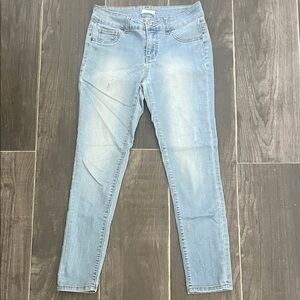 Blue Asphalt Light Wash Skinny Jeans
